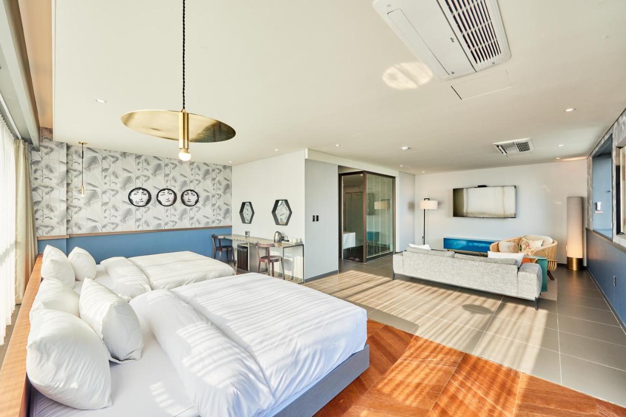 בוסאן Brown Dot Hotel Songjung מראה חיצוני תמונה