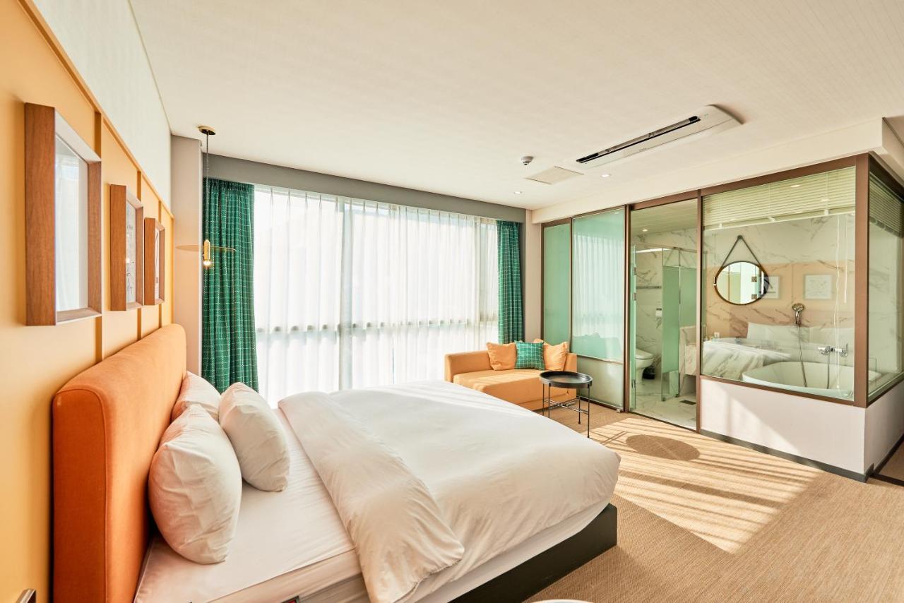 בוסאן Brown Dot Hotel Songjung מראה חיצוני תמונה
